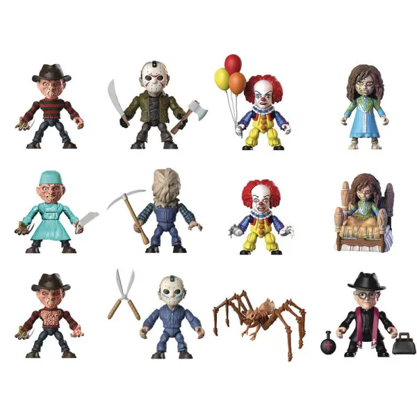 Horror Action Figures  Booster Pack (Wave 1)