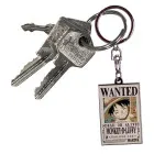 Keychain: One Piece "Wanted Luffy"