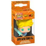 Pocket POP! Keychain Vinyl - Dragon Ball Z "Super Saiyan Trunks with Sword "