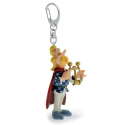 Keychain: Cacofonix playing his lyre