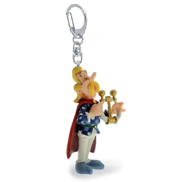 Keychain: Cacofonix playing his lyre