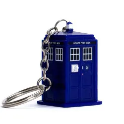 Keychain: Doctor Who Light-Up Tardis