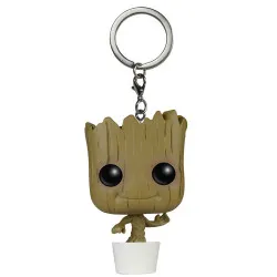 Keychain: Guardians of the Galaxy Pocket POP! Vinyl - Dancing Groot