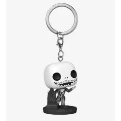 Keychain: Nightmare Before Christmas Pocket POP! Vinyl Figure - Jack Skellington (30th Anniversary)