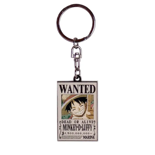 Keychain: One Piece "Wanted Luffy"