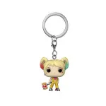 Keychain: Pocket POP! Vinyl - Harley Quinn (Boobytrap Battle)