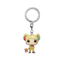 Keychain: Pocket POP! Vinyl - Harley Quinn (Boobytrap Battle)