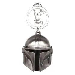 Μπρελόκ: Star Wars "Mandalorian Helmet" (μεταλλικό)