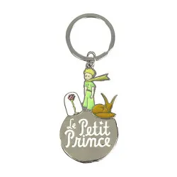 Keychain: The Little Prince - Sur terre rose et renard