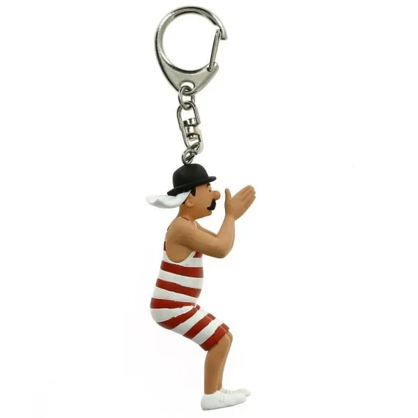Keychain: Thompson in swimsuit