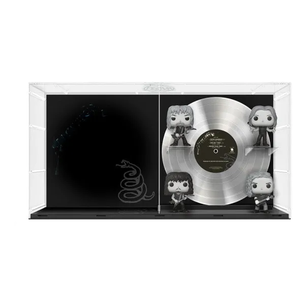 Metallica POP! Albums Vinyl Figure - Metallica (Black album) (B&W)