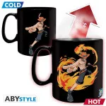 Heat Change Mega Κούπα: One Piece "Luffy & Ace"