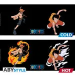 Heat Change Mega Κούπα: One Piece "Luffy & Ace"