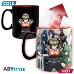 Heat Change Mug: One-Punch Man "Ήρωες"