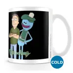 Heat Change Mug: Jerry and Mr Meeseeks