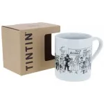 Mug Tintin with wishes