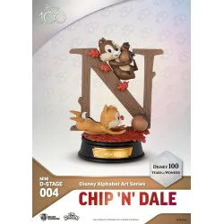Mini D-Stage: Disney Alphabet Art "CHIP 'n' DALE" (100 Years of Wonder)