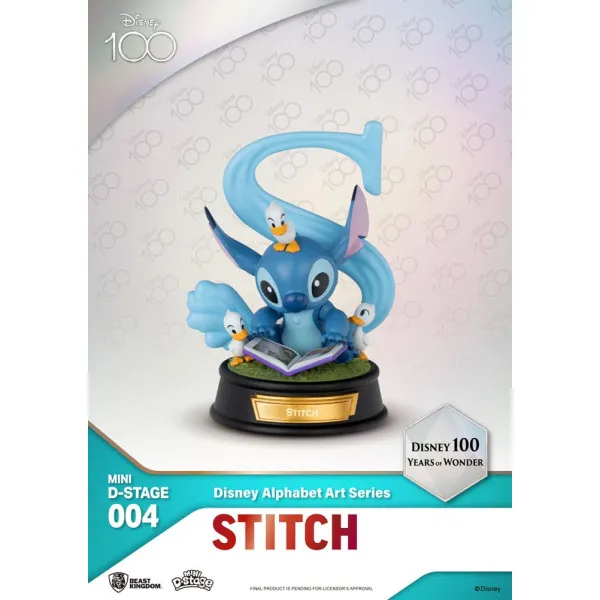 Mini D-Stage: Disney Alphabet Art "STITCH" (100 Years of Wonder)