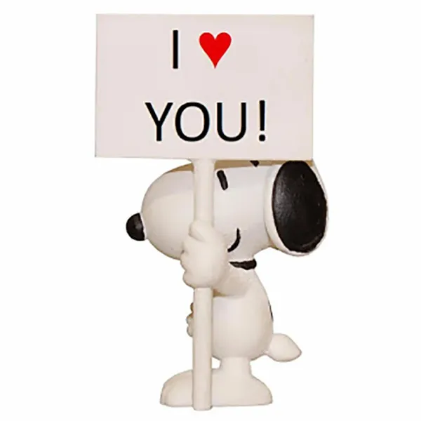 Mini Figure: Snoopy "I love you"