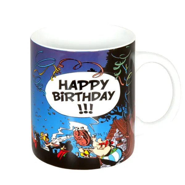Κούπα Αστερίξ "Happy Birthday"