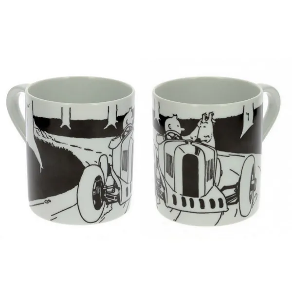 Mug Tintin with Soviet Car