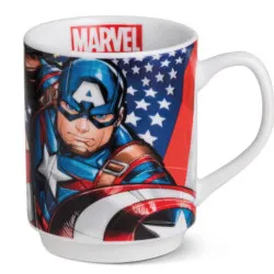 Κούπα "Captain America + Μεταλλικό κουτί"