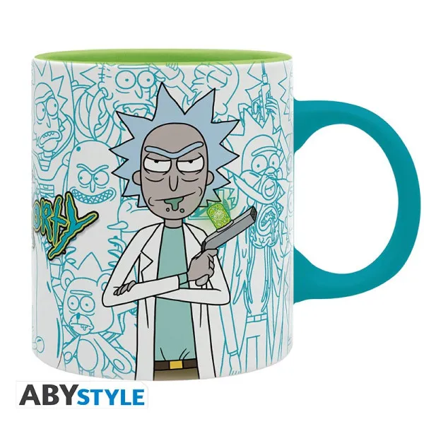 Mug: Rick and Morty "All Ricks and Mortys"