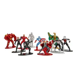 Μικρές μεταλλικές φιγούρες - Πακέτο 1 Marvel Avengers με 10 φιγούρες
