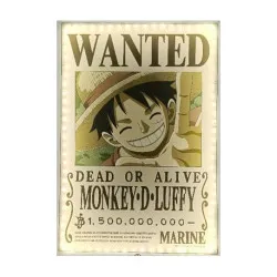 One Piece Φωτιστικό: LED Wall Lamp - Wanted Luffy 