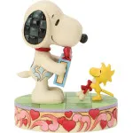 Peanuts του Jim Shore: Snoopy and Woodstock "The Perfect Exchange"