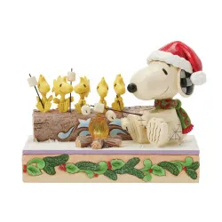 Peanuts by Jim Shore: Snoopy "Snoopy & Woodstocks Roasting"