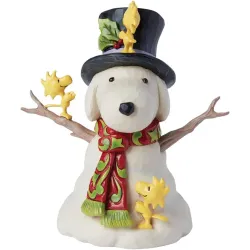 Peanuts του Jim Shore: Snoopy Snowman