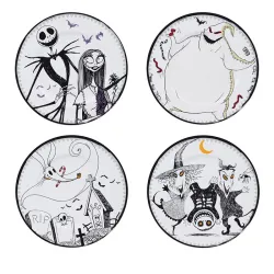 Plate set: The Nightmare before Christmas - Jack & Cie