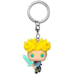 Pocket POP! Keychain Vinyl - Dragon Ball Z "Super Saiyan Trunks with Sword "