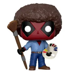 POP! Vinyl Bobble Head - Deadpool σαν Bob Ross