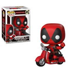 POP! Vinyl Bobble Head - Deadpool & Scooter 9 cm