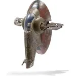 Star Wars Micro Galaxy Squadron Feature Vehicle with Figures: Boba Fett`s Starship