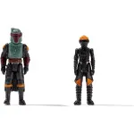 Star Wars Micro Galaxy Squadron Feature Vehicle with Figures: Boba Fett`s Starship
