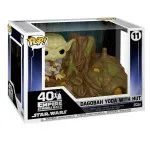 Star Wars POP! Vinyl Bobble-Head: Dagobah Yoda with hut (Empire Strikes Back 40th Anniversary)