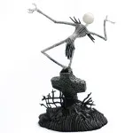 The Nightmare before Christmas Gallery PVC Statue: Jack Skellington on gravestone
