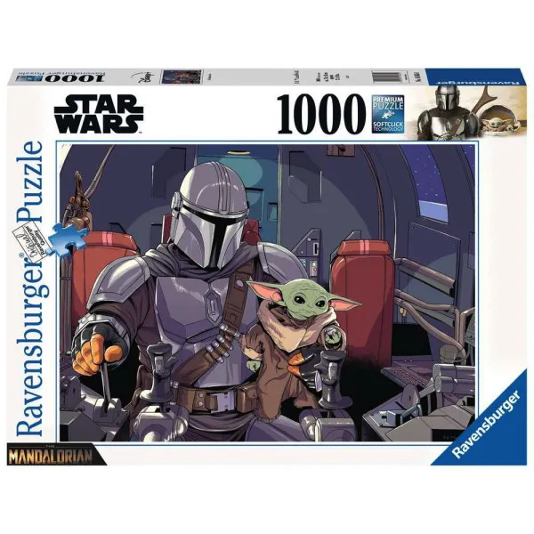 Παζλ: Star Wars - The Mandalorian with the Child