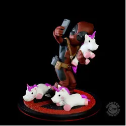 Q-Fig Diorama: Deadpool #unicornselfie