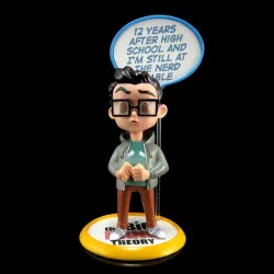 Q-Fig Diorama: The Big Bang Theory - Leonard Hofstadter