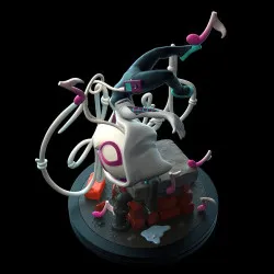 Q-Fig Elite Diorama: Ghost-Spider