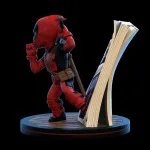 Q-Fig Diorama: Deadpool 4D
