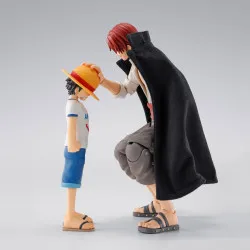 S.H.Figuarts Action Figure: One Piece Shanks & Monkey D. Luffy Childhood Ver. (2-Pack)