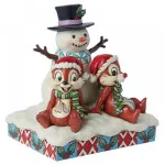 Disney Traditions: Chip & Dale "Snowman" του Jim Shore