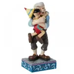 Disney Traditions: Pinocchio & Geppetto "A Fathers Love" by Jim Shore