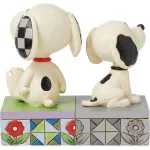 Peanuts του Jim Shore: 1950s Snoopy & Today's Snoopy "I Remember You" Celebrating 75 years