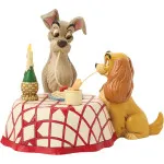 Disney Traditions: Η λαίδη και ο αλήτης "Dinner For Two (Spaghetti Scene)" του Jim Shore